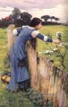 The Flower Picker JW griechischer weiblichen John William Waterhouse